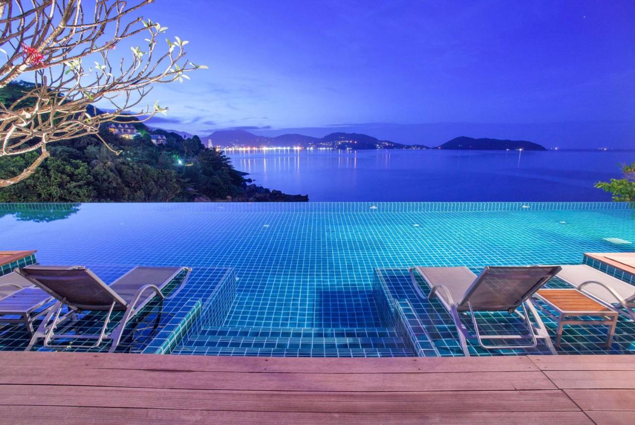 Zenmaya Oceanfront Phuket, Trademark Collection By Wyndham Patong Extérieur photo Infinity pool at a resort in Phuket, Thailand